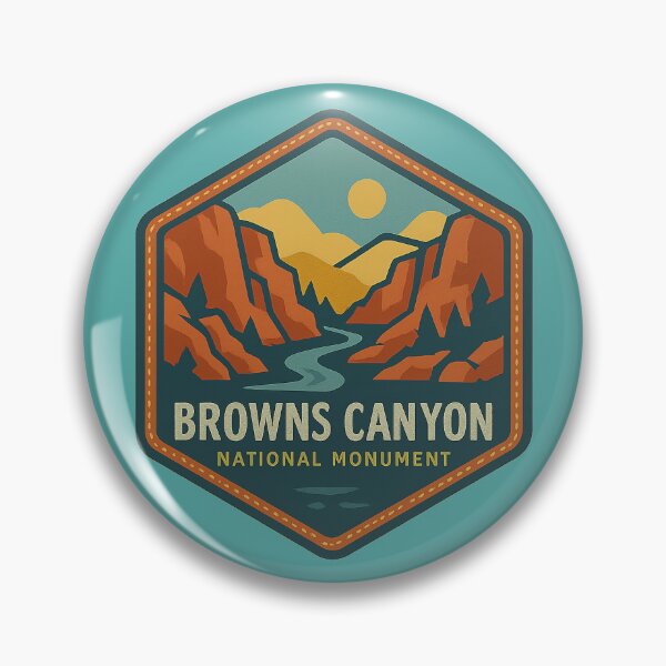 Item preview, Browns Canyon National Monument  designed and sold by Broken Antler Designs .