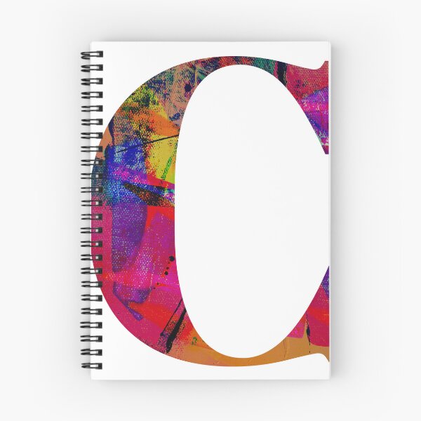 Item preview, Colorful Abstract Letter C T-Shirt Art designed and sold by CoolGTees.