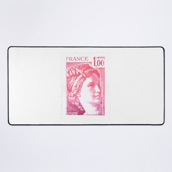 Item preview, French Liberty Red Vintage 1Fr Postage Stamp designed and sold by red-amber65.
