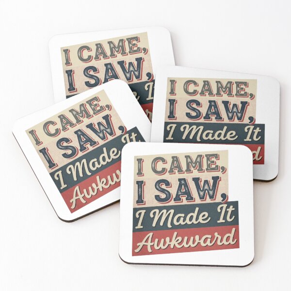 Item preview, I Came, I Saw, I Made It Awkward- Funny Christmas  designed and sold by FitEnvy.