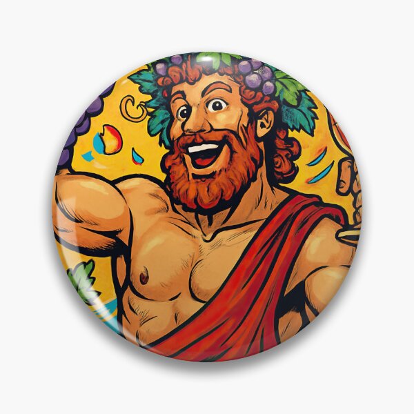 Item preview, Bacchus, Roman god of festivity | Comics style - Cartoon designed and sold by ComicsFactory.
