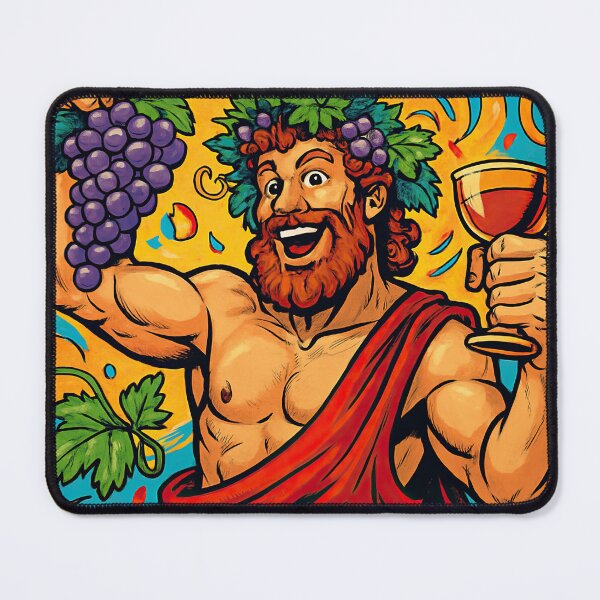 Item preview, Bacchus, Roman god of festivity | Comics style - Cartoon designed and sold by ComicsFactory.