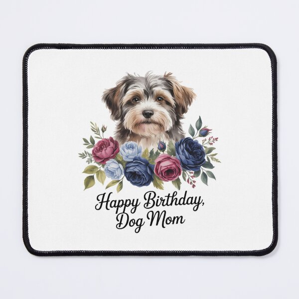 Item preview, Shih-Poo Dog Mom Floral  designed and sold by PowAcademy.