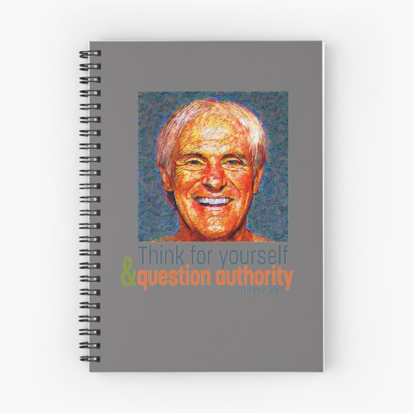Item preview, TIMOTHY LEARY QUESTION AUTHORITY designed and sold by HawthoBrick.