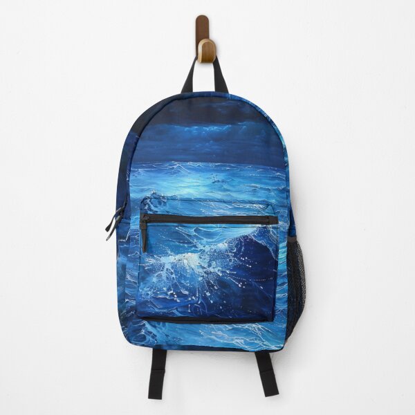 Item preview, Deep Blue Sea Ocean Waves Spray Deep Sea Saltwater World Oceans designed and sold by G-M-Designs.