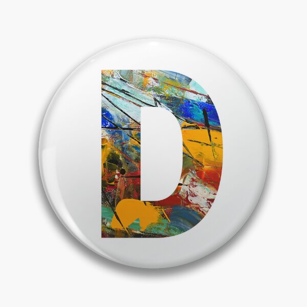Item preview, Colorful Abstract Letter D T-Shirt Art designed and sold by CoolGTees.