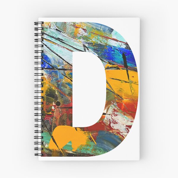 Item preview, Colorful Abstract Letter D T-Shirt Art designed and sold by CoolGTees.