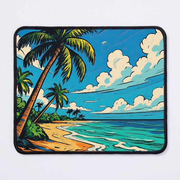 Item preview, Bahamas landscape | Comics style - Cartoon designed and sold by ComicsFactory.