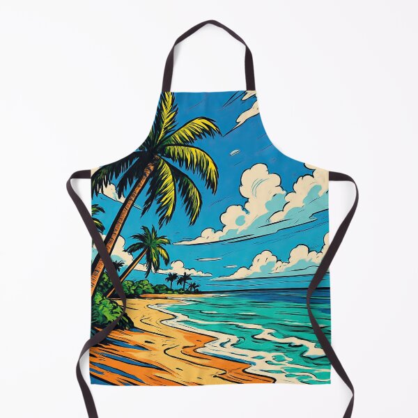 Item preview, Bahamas landscape | Comics style - Cartoon designed and sold by ComicsFactory.
