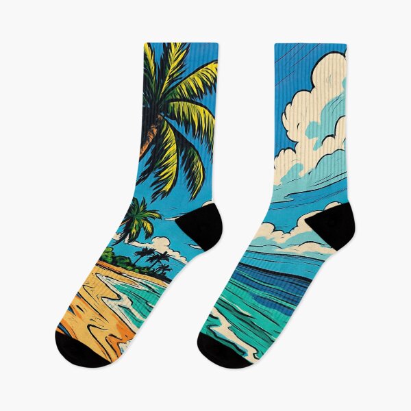 Item preview, Bahamas landscape | Comics style - Cartoon designed and sold by ComicsFactory.