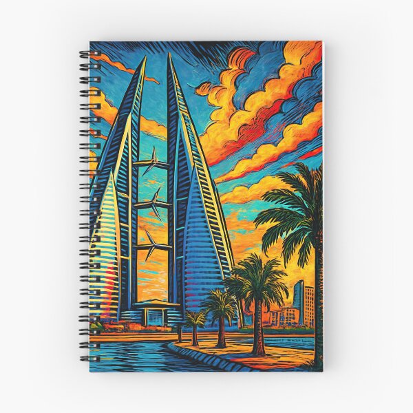 Item preview, Bahrain landscape | Comics style - Cartoon designed and sold by ComicsFactory.