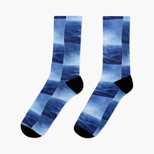 Item preview, Deep Blue Sea Ocean Waves Spray Deep Sea Saltwater World Oceans designed and sold by G-M-Designs.