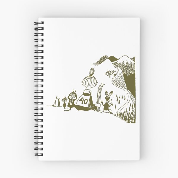 Item preview, Olive Mymble & Co Skiing Moomin Winter Games Sports designed and sold by MoominStore.