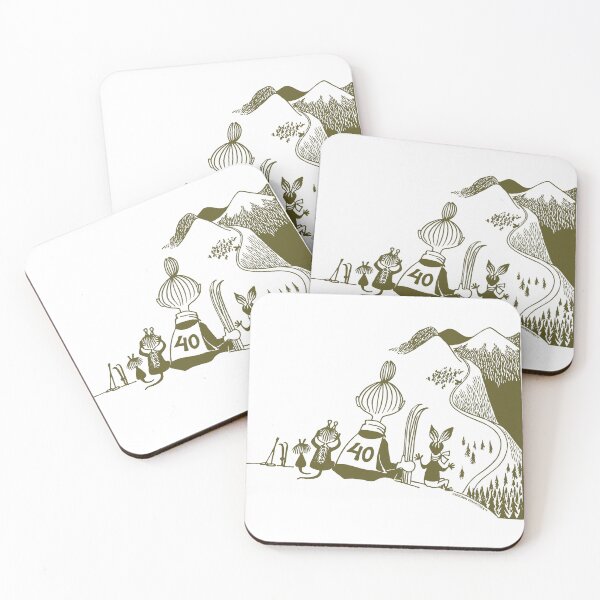 Item preview, Olive Mymble & Co Skiing Moomin Winter Games Sports designed and sold by MoominStore.