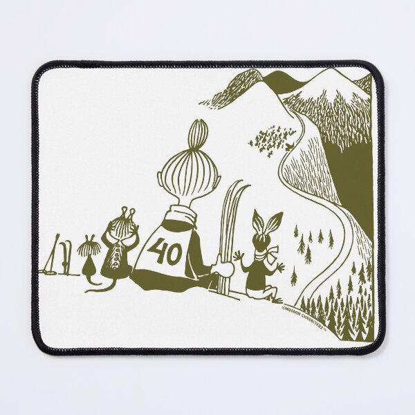 Item preview, Olive Mymble & Co Skiing Moomin Winter Games Sports designed and sold by MoominStore.