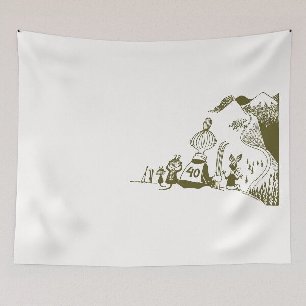 Item preview, Olive Mymble & Co Skiing Moomin Winter Games Sports designed and sold by MoominStore.