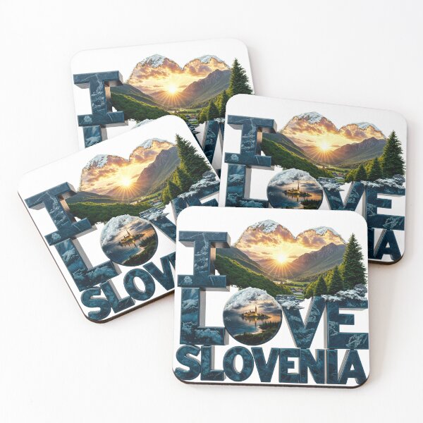 Item preview, I Love Slovenia designed and sold by KLERIKSTORE.