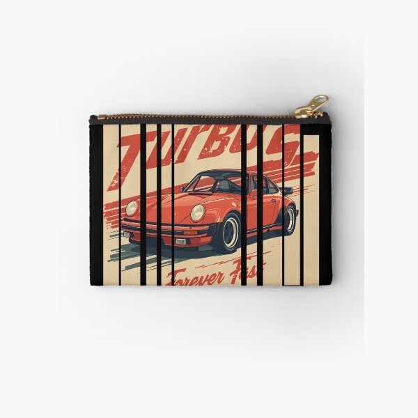 Item preview, Porsch 911 Turbo S inspired Design Vintage racing poster style, dynamic motion lines 1 designed and sold by Neon G.