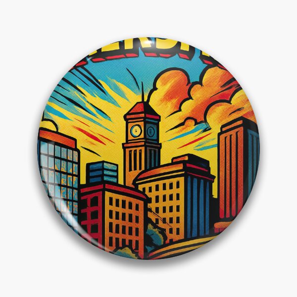 Item preview, Bakersfield, city | Comics style - Cartoon designed and sold by ComicsFactory.