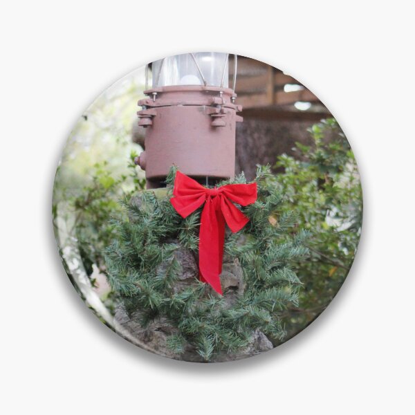 Item preview, Rustic Lantern with Holiday Wreath designed and sold by Cynthia48.