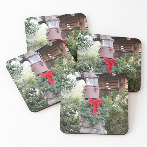Item preview, Rustic Lantern with Holiday Wreath designed and sold by Cynthia48.