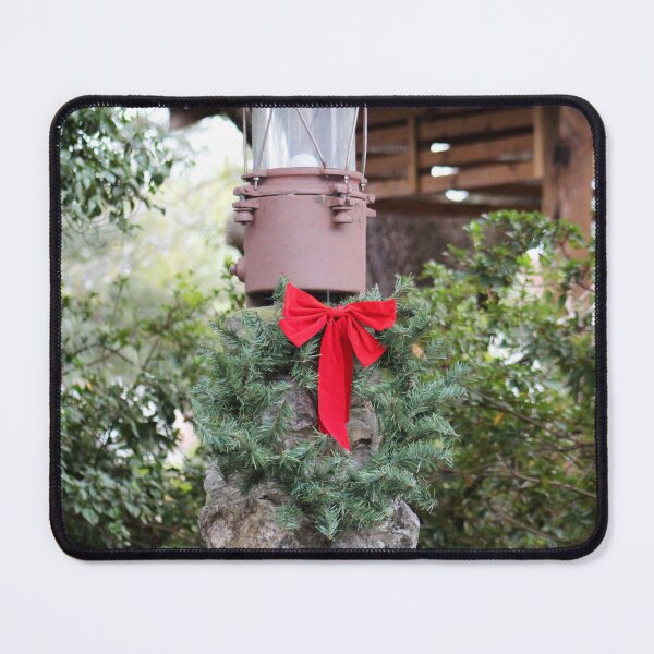 Item preview, Rustic Lantern with Holiday Wreath designed and sold by Cynthia48.