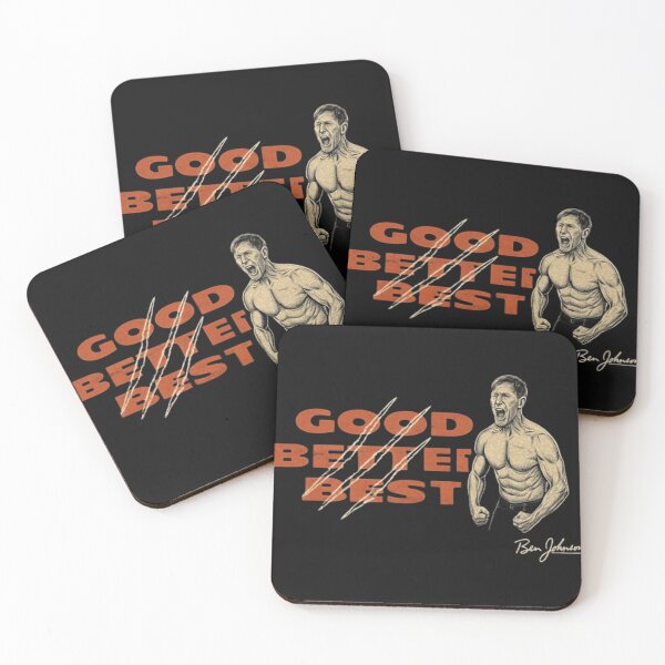 Item preview, Good Better Best Chicago Football Bold Typography Motivational Design designed and sold by bullnizomona.