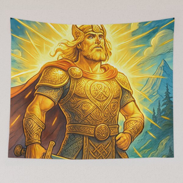 Item preview, Baldur, Norse mythology | Comics style - Cartoon designed and sold by ComicsFactory.