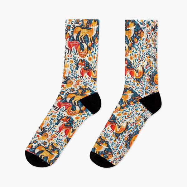 Item preview, Floral Foxes designed and sold by xiao xuans.