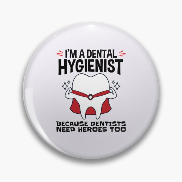 Artikelvorschau, Ich bin Dentalhygienikerin, weil auch Zahnärzte Helden brauchen entworfen und verkauft von jaygo.
