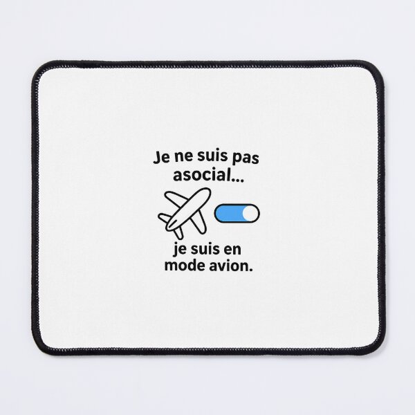 Item preview, I'm not antisocial... just in airplane mode designed and sold by Jebehlo.