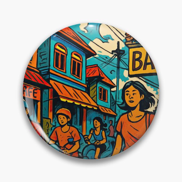 Item preview, Bali, city | Comics style - Cartoon designed and sold by ComicsFactory.