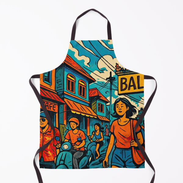 Item preview, Bali, city | Comics style - Cartoon designed and sold by ComicsFactory.
