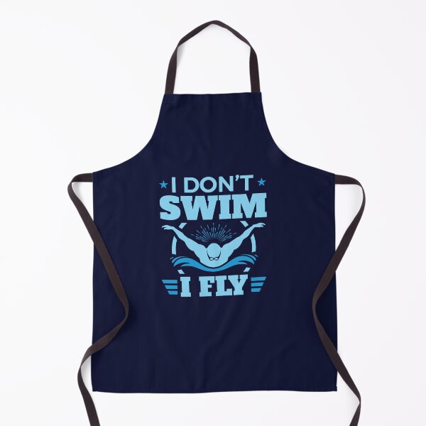 Item preview, I Don't Swim I Fly Swimming Butterfly designed and sold by jaygo.