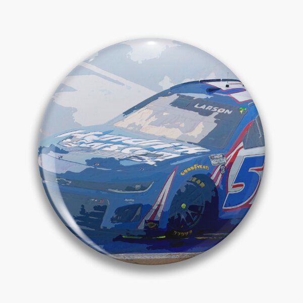 Item preview, Kyle Larson doing donuts to celebrate his victory in his 2025 Nascar Cupcar watercolor designed and sold by Rodissimus1984.