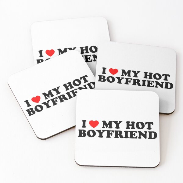Item preview, I Love My Hot Boyfriend designed and sold by urban-design.