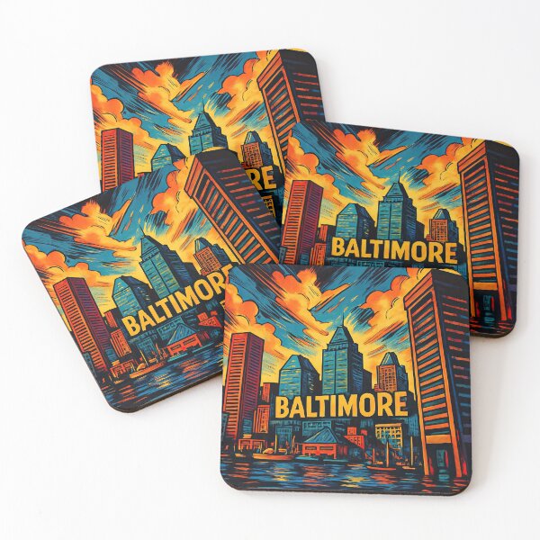 Item preview, Baltimore, city | Comics style - Cartoon designed and sold by ComicsFactory.