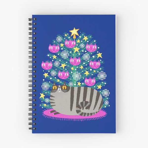 Item preview, Tabby Cat Xmas Tree designed and sold by poket.piktures.
