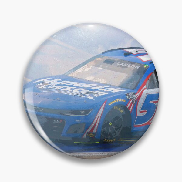 Item preview, Kyle Larson doing donuts to celebrate his victory in his 2025 Nascar Cupcar abstract designed and sold by Rodissimus1984.