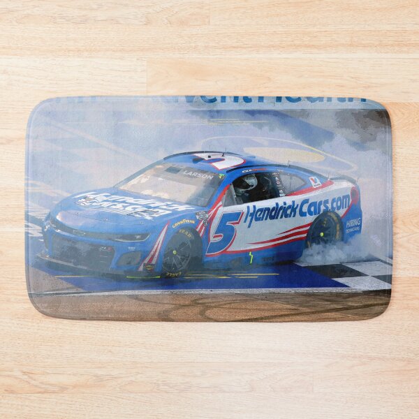 Item preview, Kyle Larson doing donuts to celebrate his victory in his 2025 Nascar Cupcar abstract designed and sold by Rodissimus1984.