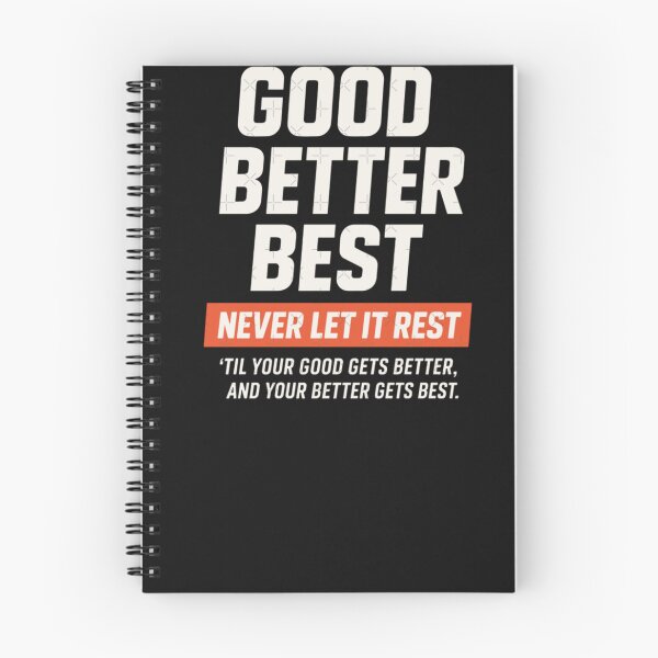 Item preview, Good Better Best Chicago Football Bold Typography Motivational Design designed and sold by bullnizomona.