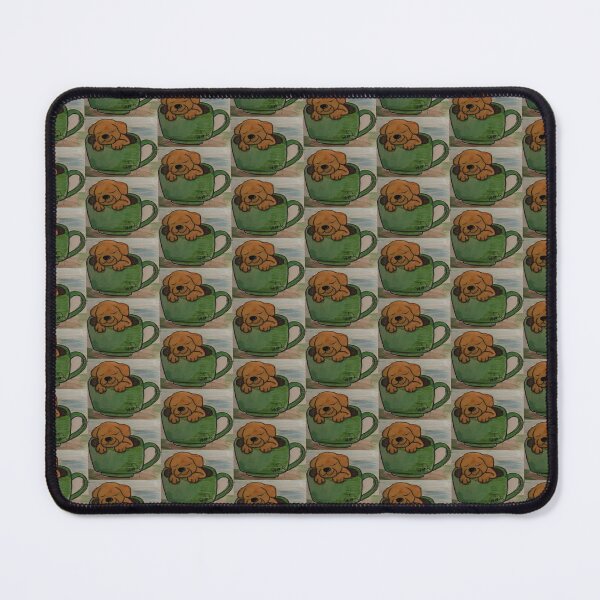 Item preview, Skylit Green Cup Puppy designed and sold by Prabh02.