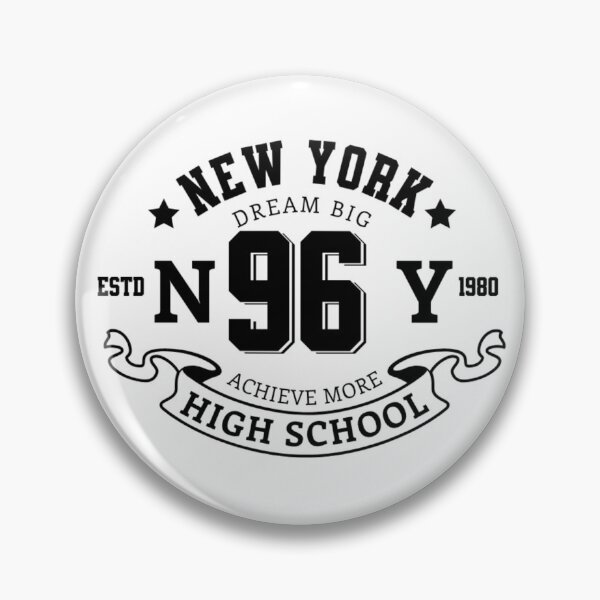 Item preview, Vintage New York High School Emblem – Retro Varsity 96 College Style Design designed and sold by Doctorslife.