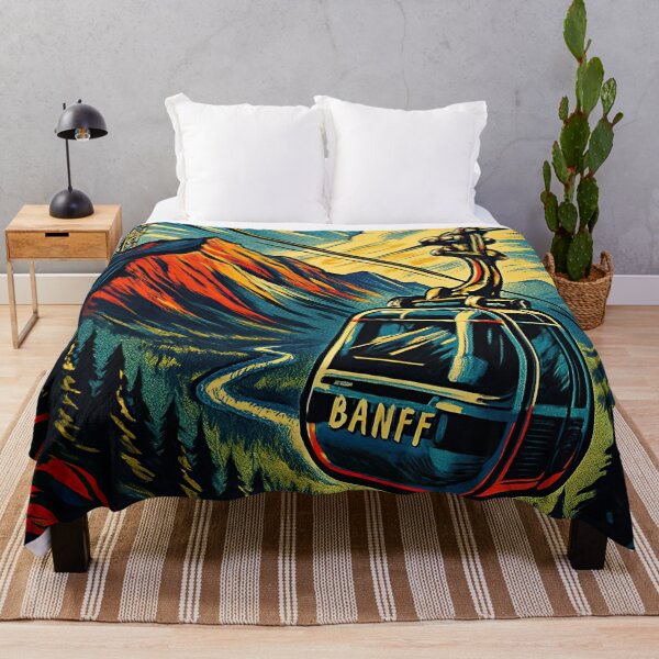 Item preview, Banff Gondola | Comics style - Cartoon designed and sold by ComicsFactory.