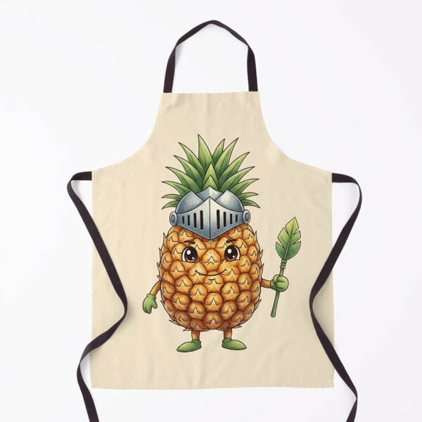 Item preview, Pineapple Knight: Cute Fruity Crusader Character designed and sold by KiddoCavePrints.