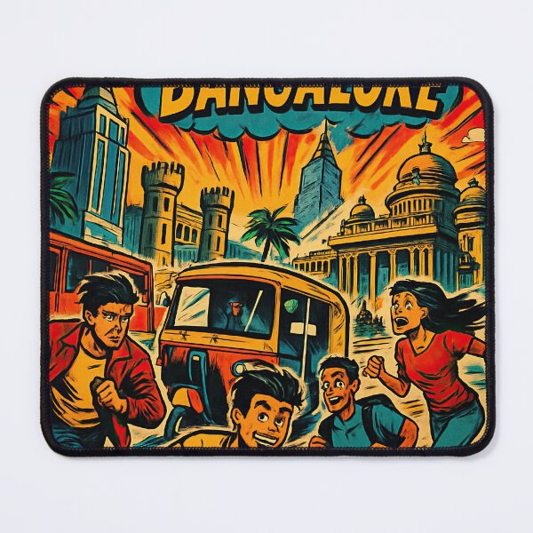 Item preview, Bangalore, city | Comics style - Cartoon designed and sold by ComicsFactory.