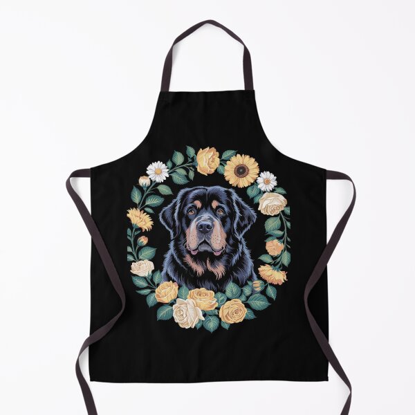 Item preview, Sunflower Hippie Floral Newfoundland Dog for Men Women  designed and sold by MathisBellanger.
