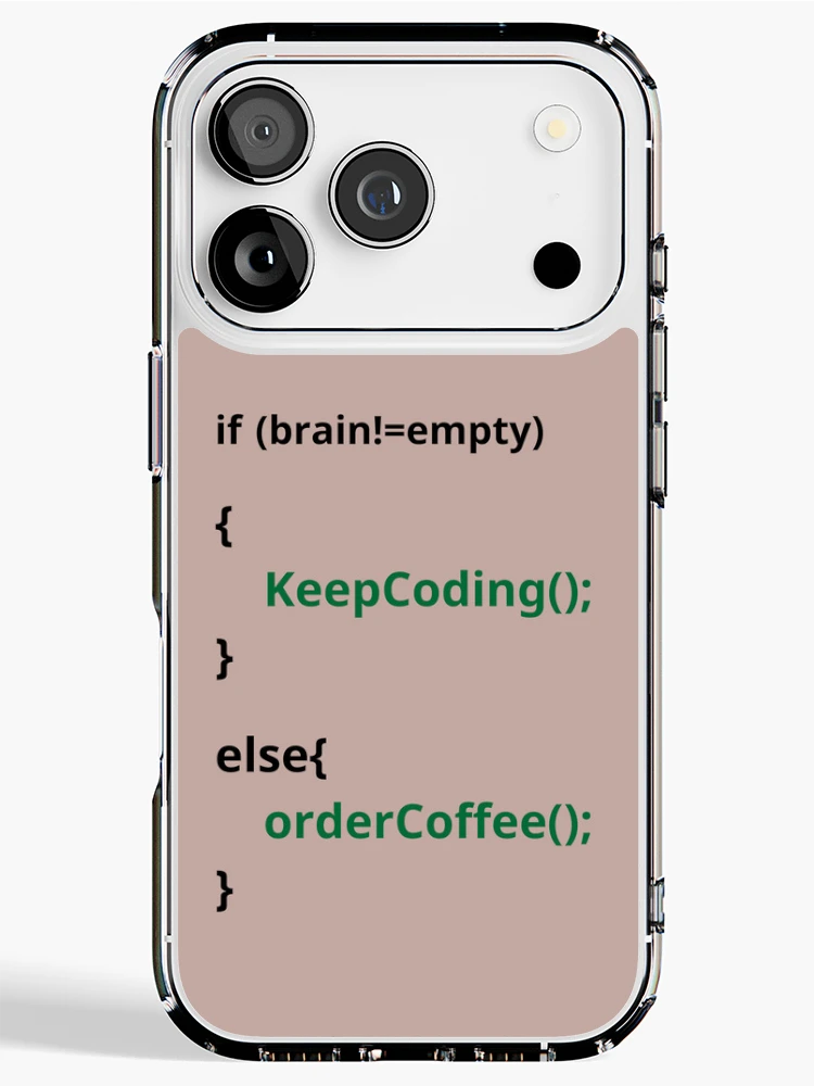 Thumbnail 1 of 5, iPhone Case, Clean Code Programmer Design designed and sold by InkyLamset.