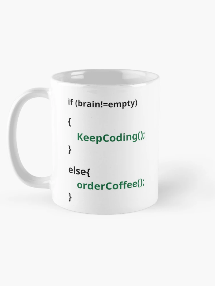 Thumbnail 5 of 6, Coffee Mug, Clean Code Programmer Design designed and sold by InkyLamset.
