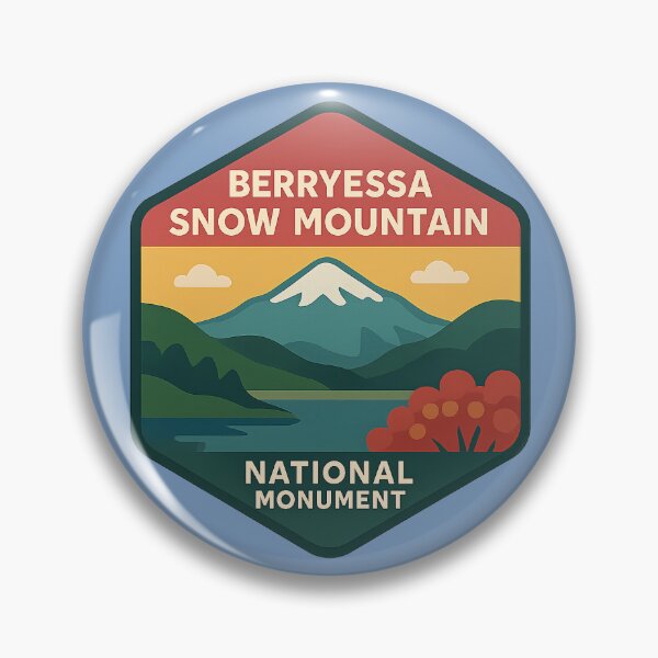 Item preview, Berryessa Snow Mountain National Mountain  designed and sold by Broken Antler Designs .